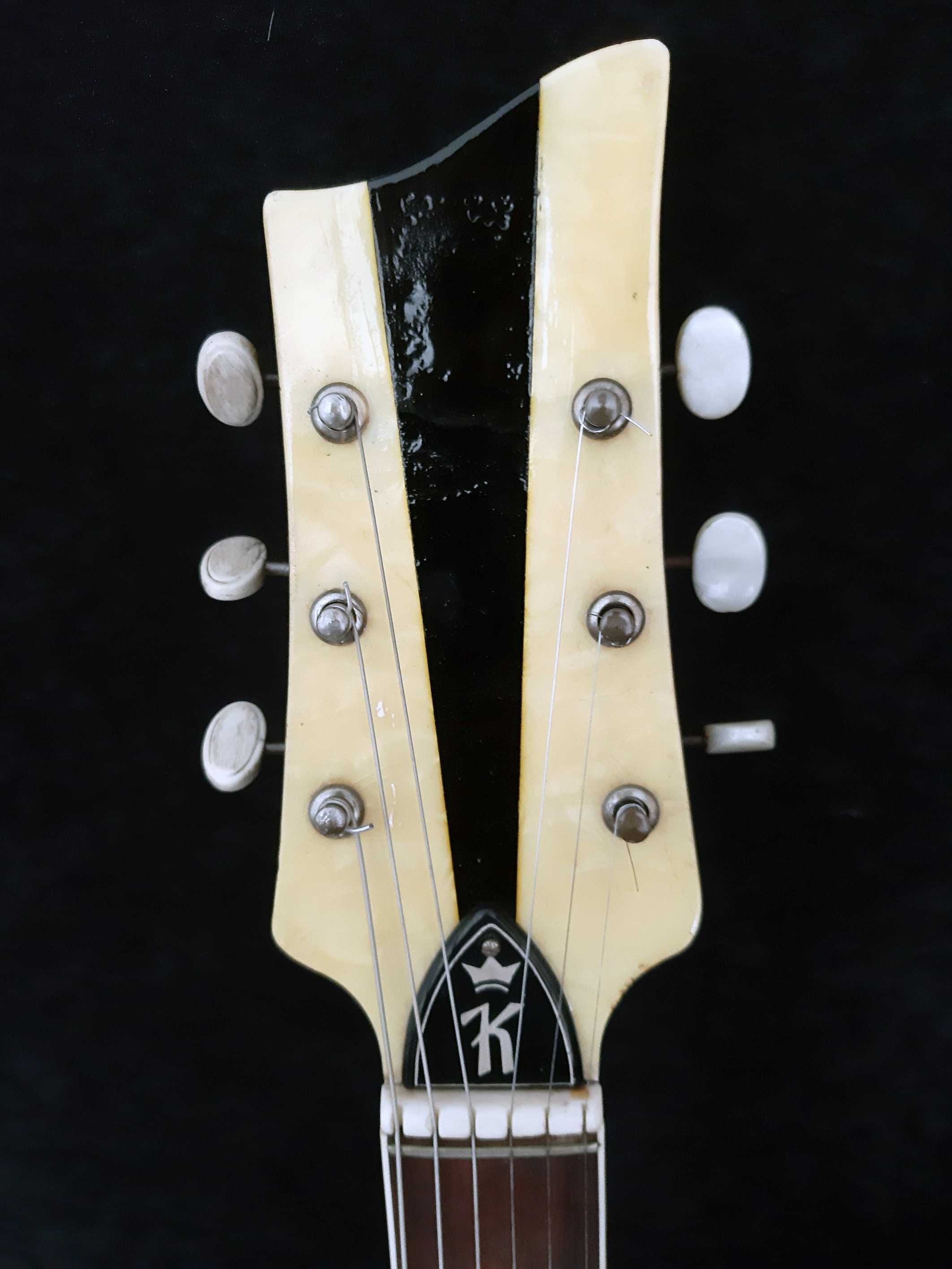 Gitara elektryczna Klira Lady 1960 Red