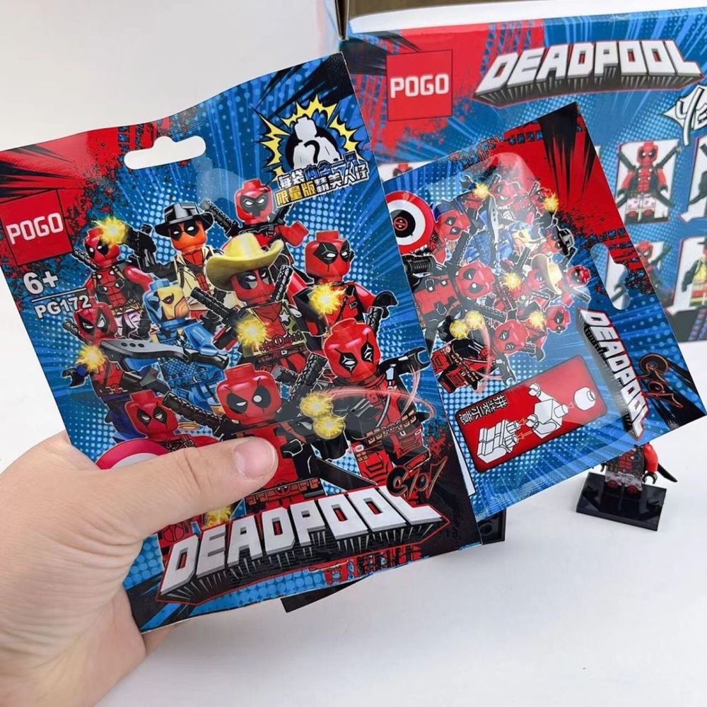 Фигурки Lego DeadPool Marvel,фигурки комикс Марвел,дедпул