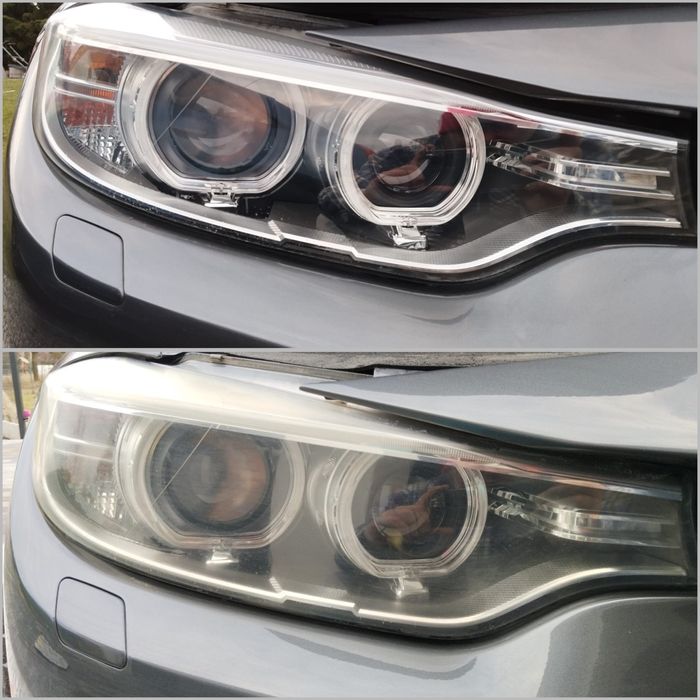 Polerowanie lamp, napylanie nowej warstwy poliwęglanu