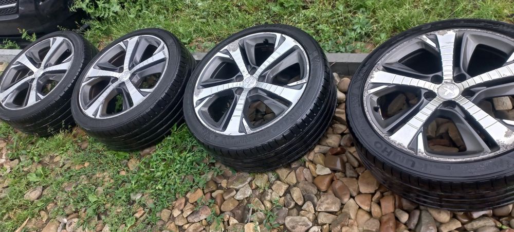 Шина 245/45/18 із диском 5x108 r18 peugeot citroen 1 штука