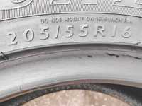 Pneus 205 / 55 R 16 semi novos impecáveis