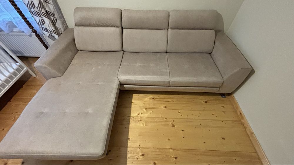 Narożnik z funkcją spania