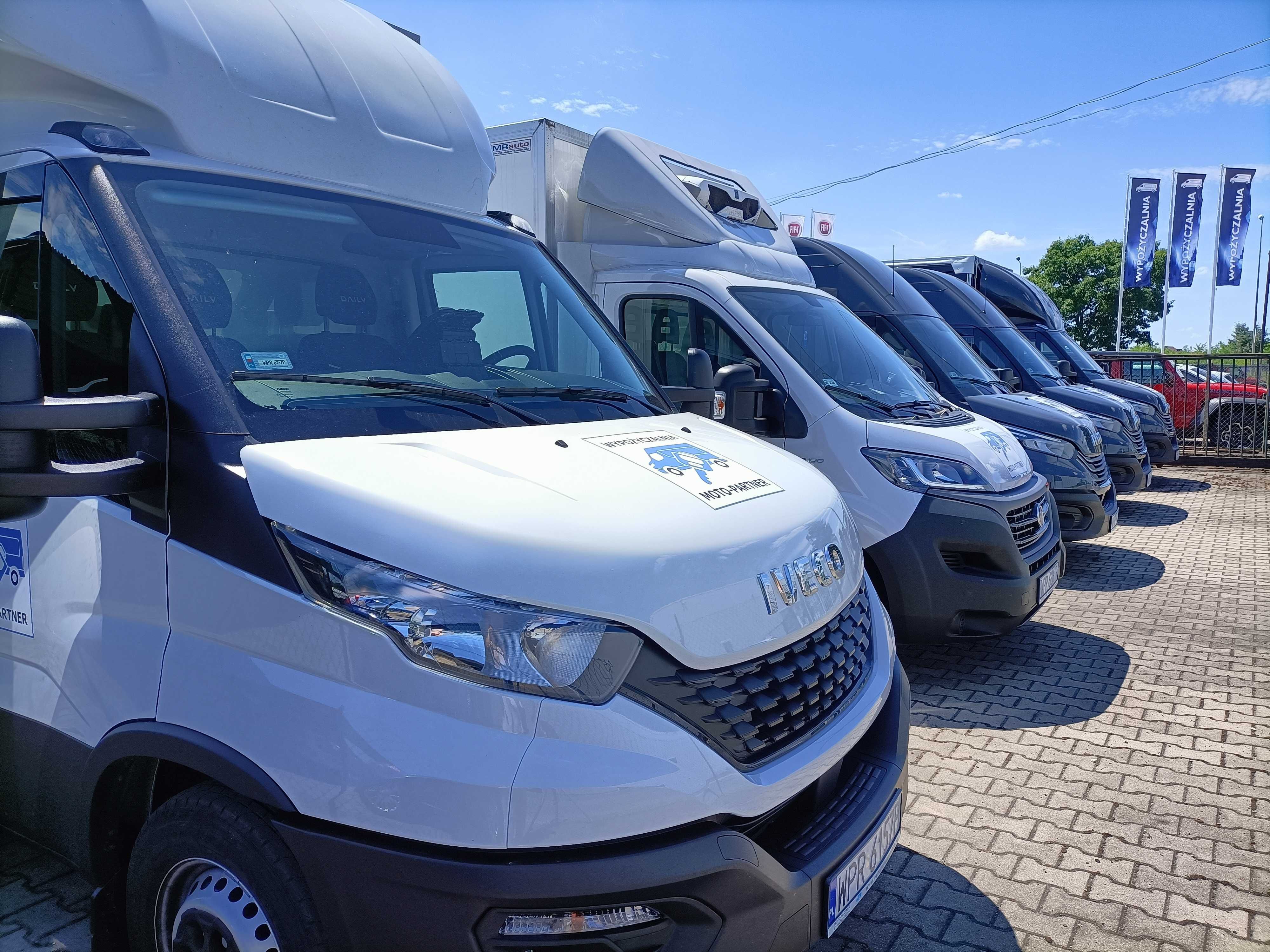 Wynajem busa Chłodni/ Izoterma /Kontener 8palet IVECO DAILY LEGNICA