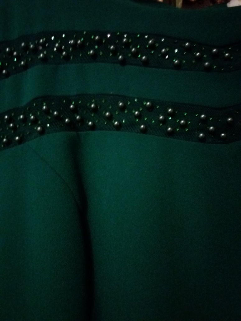 Плаття зелене - святкове