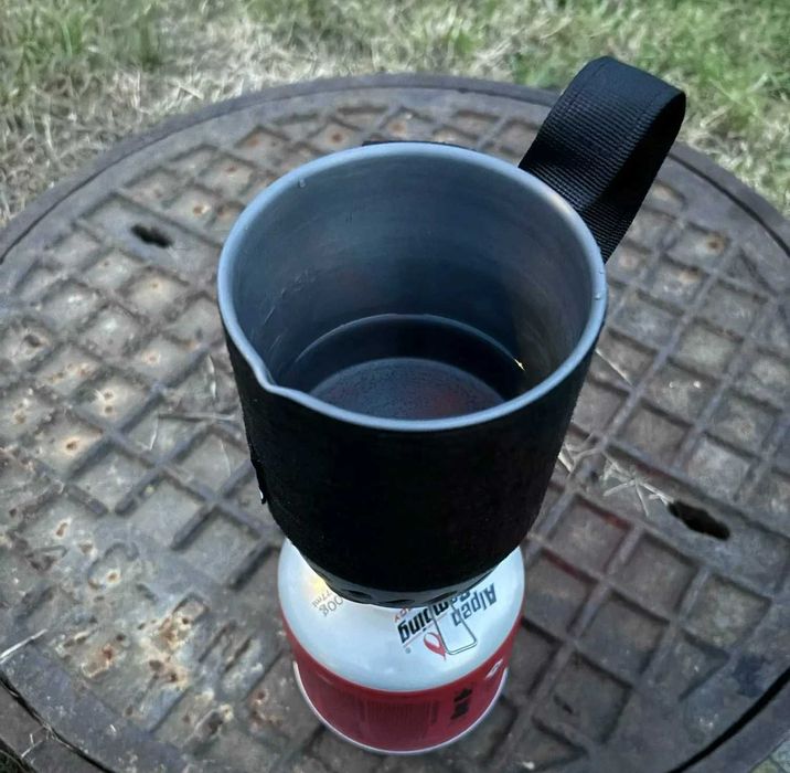 Портативная газовая горелка BRS-61 с теплообменником – походная плитка