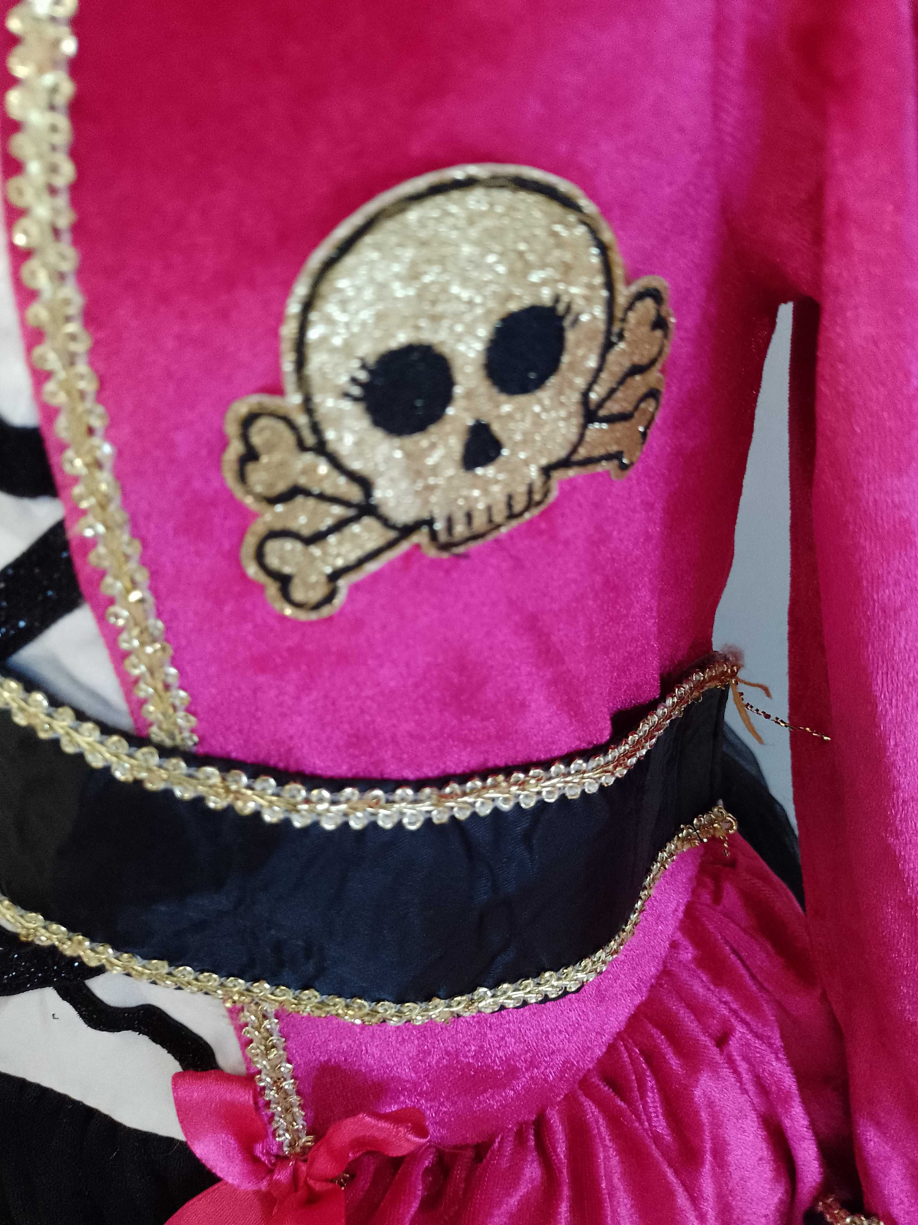 Strój karnawałowy PIRATKA PIRATKI kostium przebranie 134/140 (551)