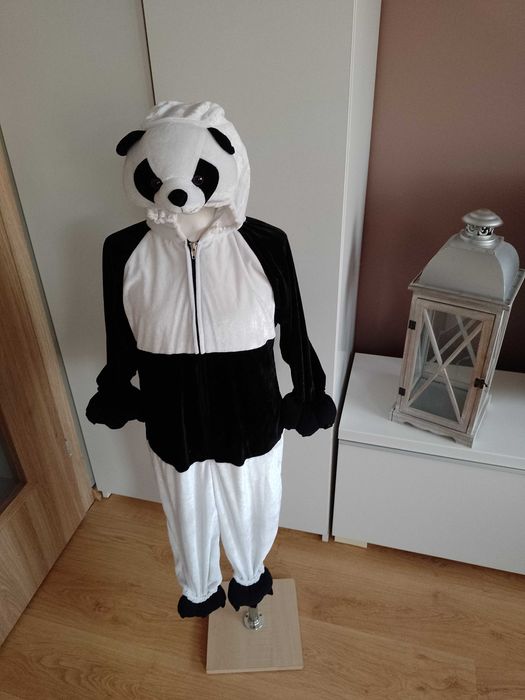 NOWY strój karnawałowy MIŚ MISIA PANDA PANDY kostium 122/128 (110)
