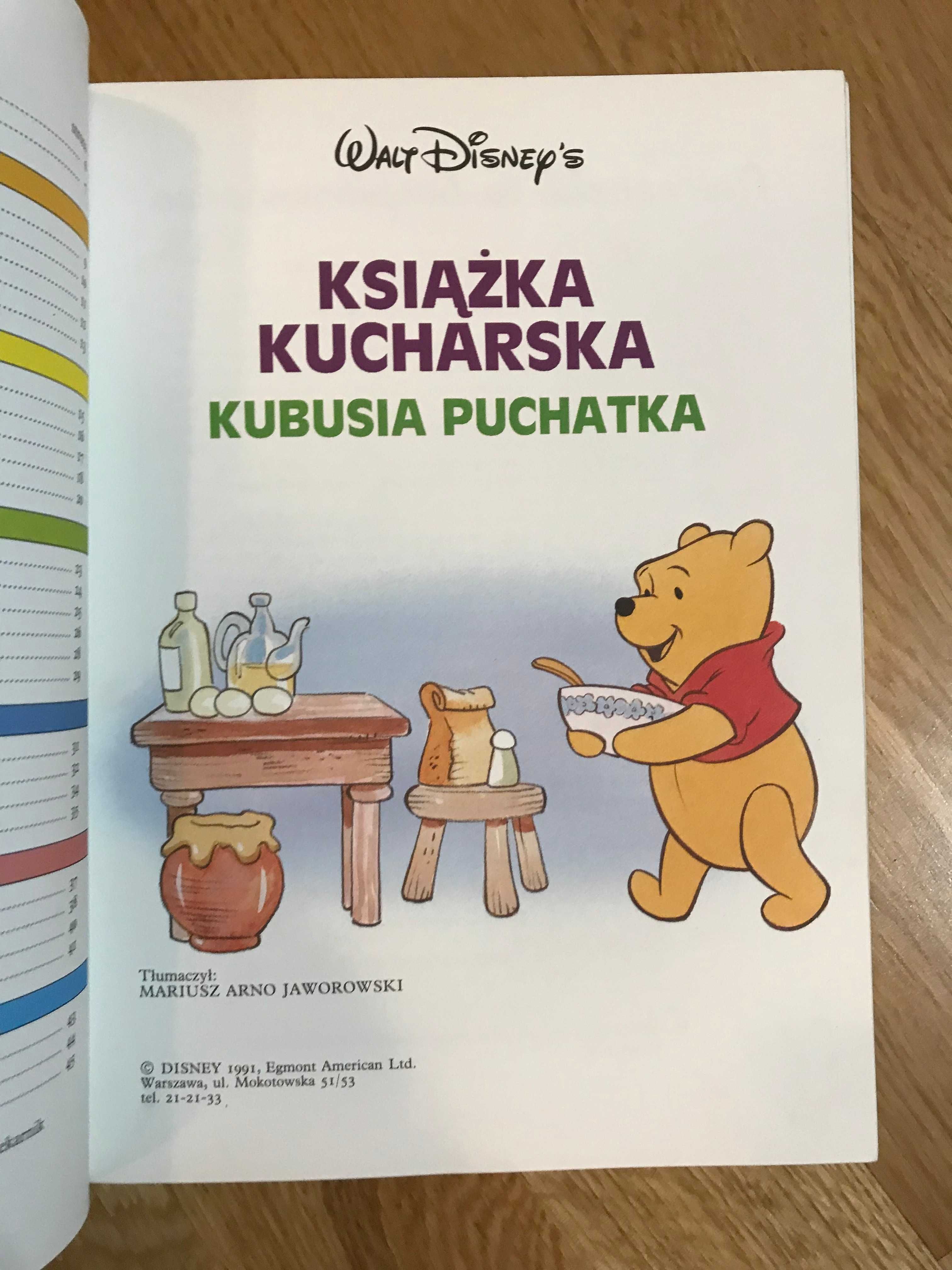 Walt Disney Książka Kucharska Kubusia Puchatka - kultowa UNIKAT
