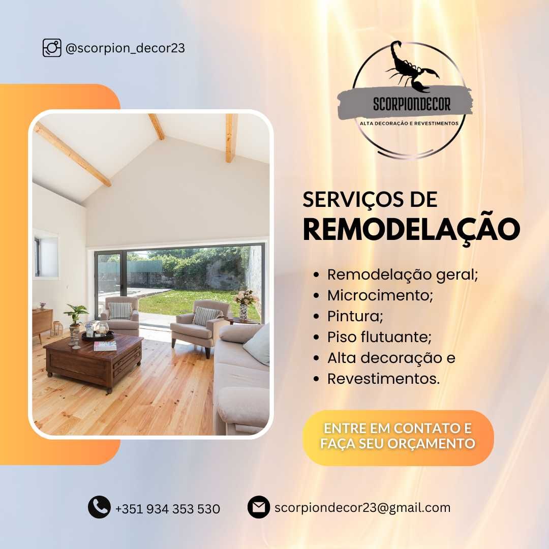 Remodelação em geral