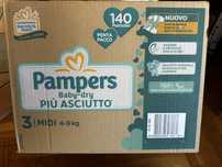 Pampers 3, 4-9kg, 140szt