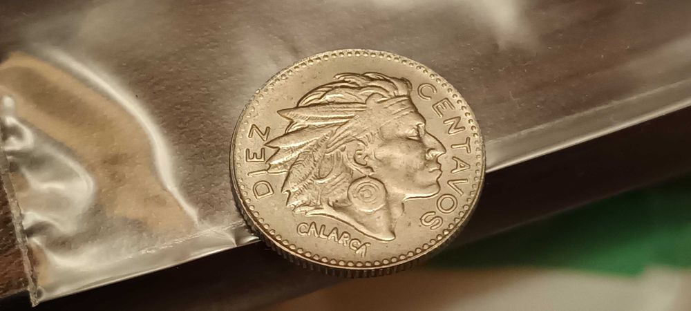 Kolumbia 10 centavo Calarcá 1966 stan UNC