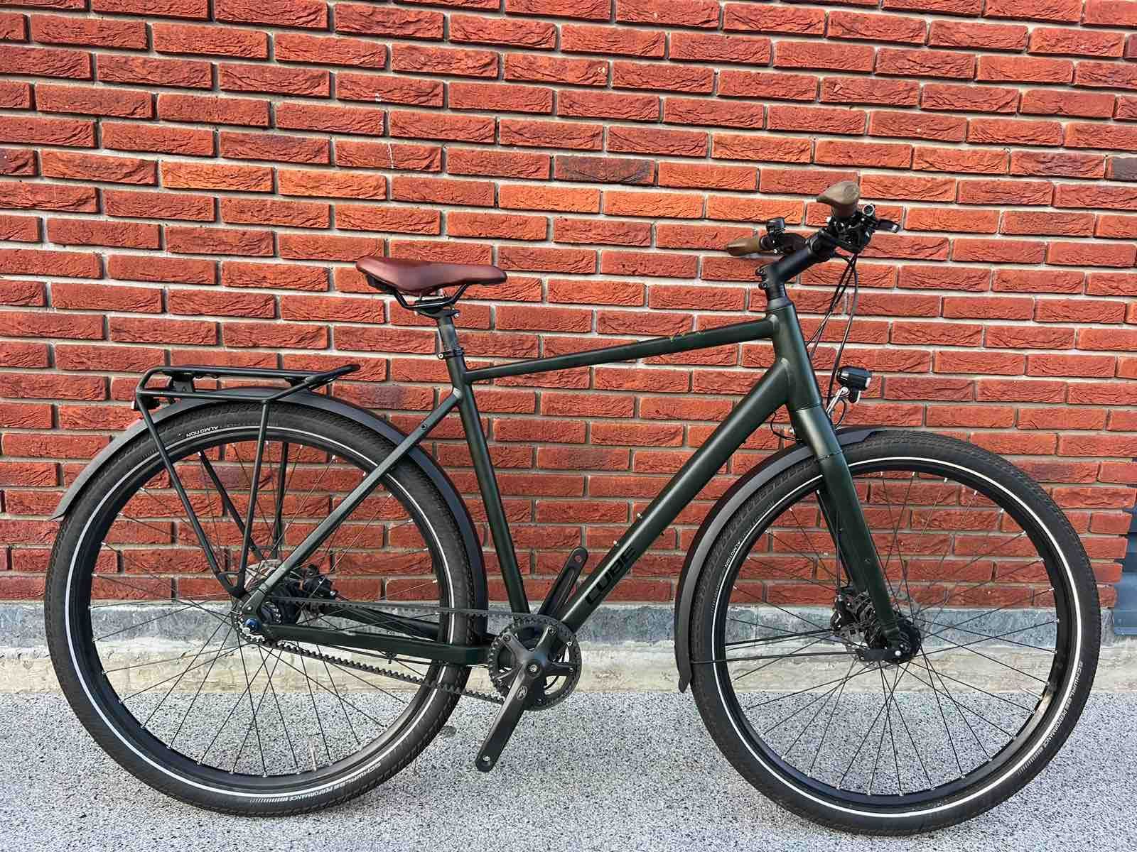 Велосипед Cube Travel на ремні + планетарці Shimano Alfine 8, 2022 рік