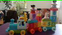 Comboio da Lego + bonecos