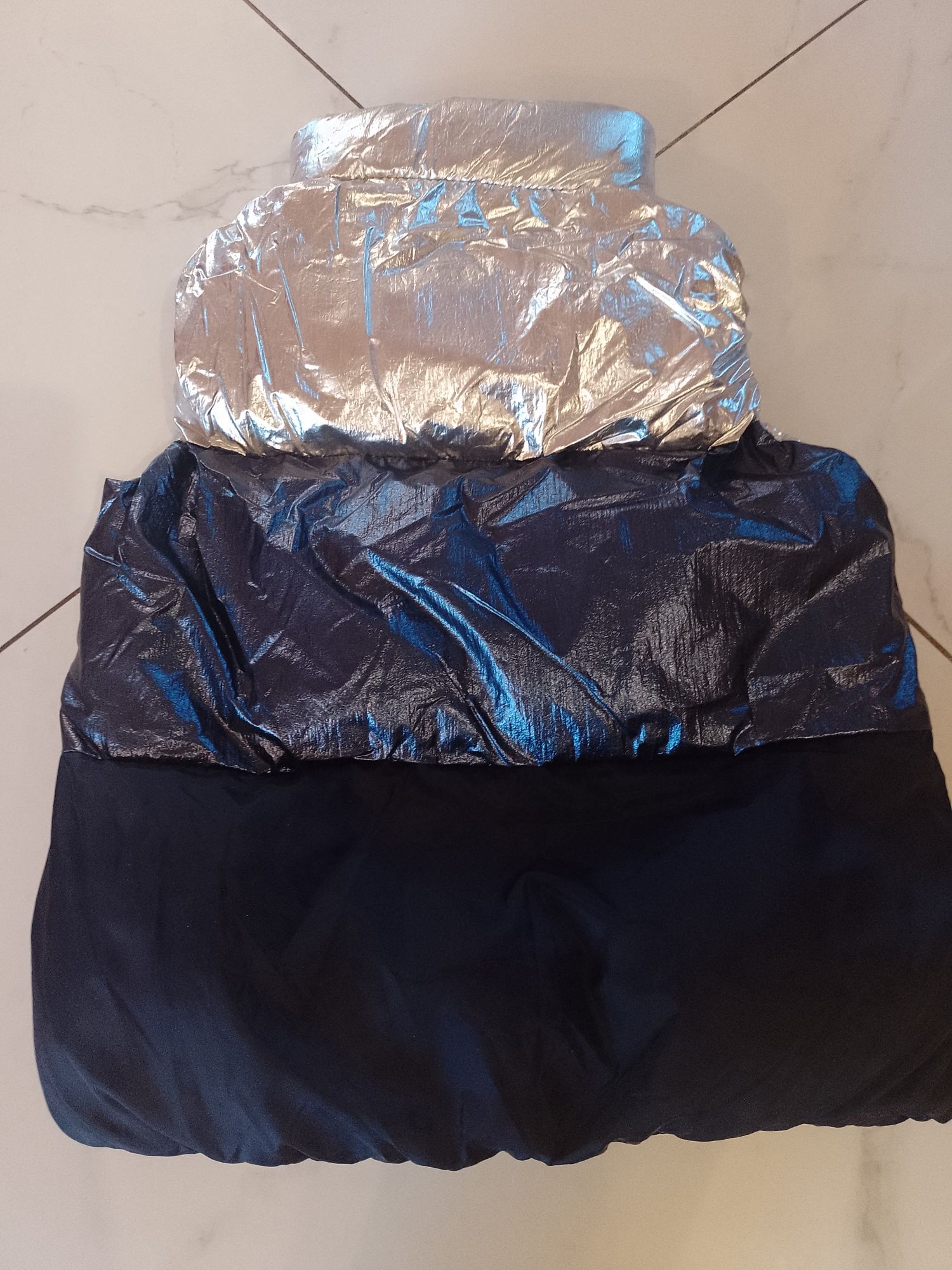 Kamizelka, bezrękawnik 140cm dziewczęcy