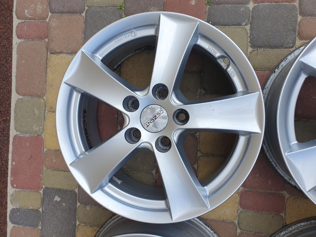 Легкосплавні диски R16 DEZENT 5×114,3