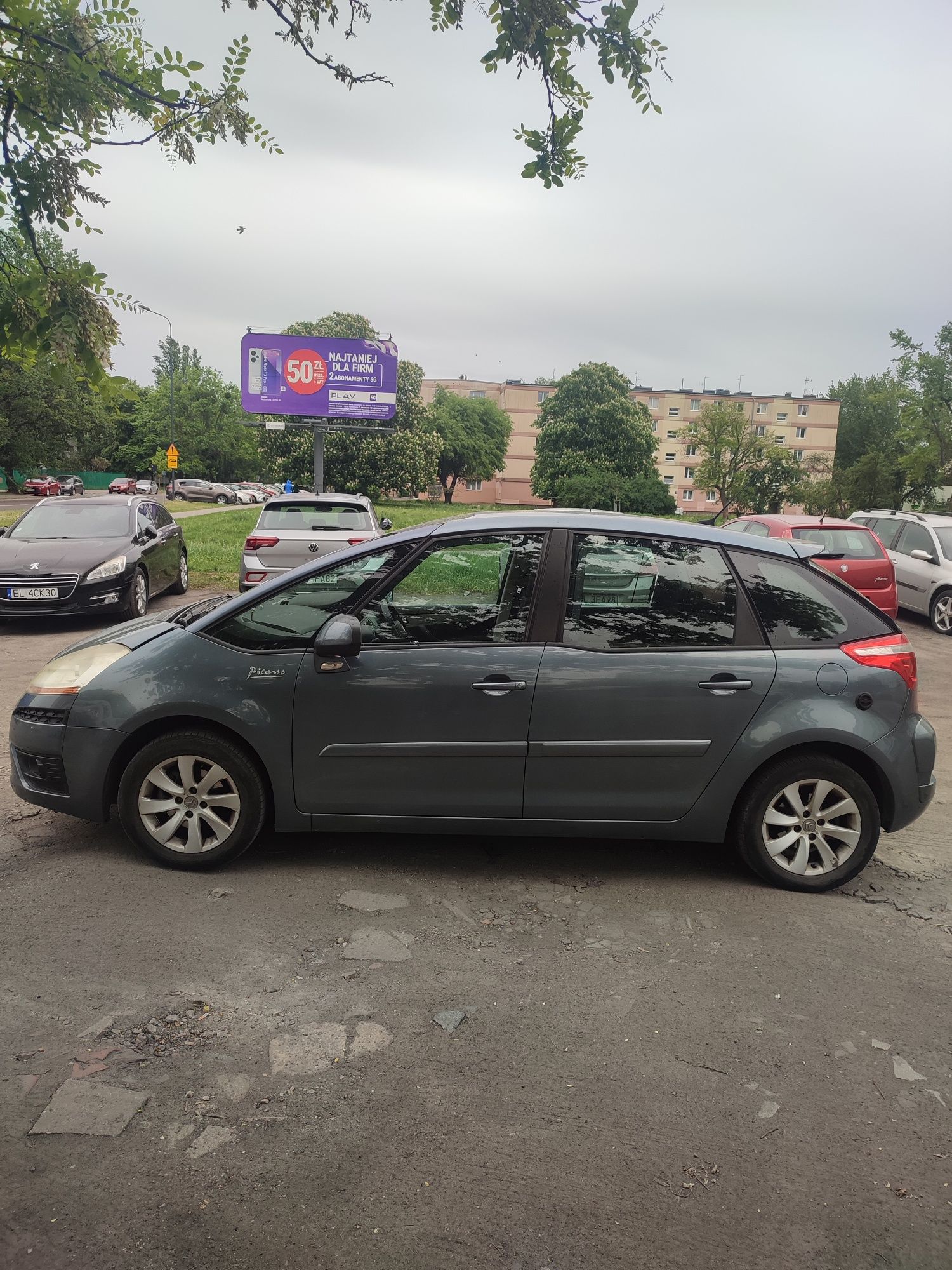 Citroen picasso c4 przebieg 173 tys  benzyna + gaz