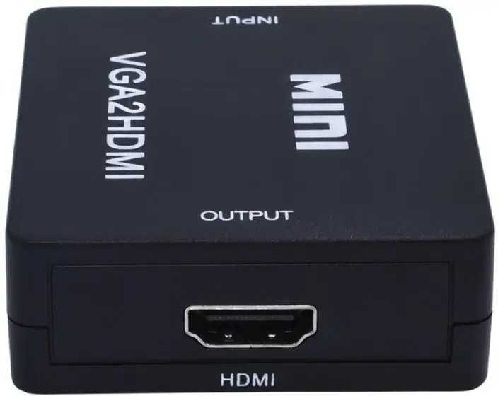 Конвертер VGA to Hdmi со звуком Адаптер переходник