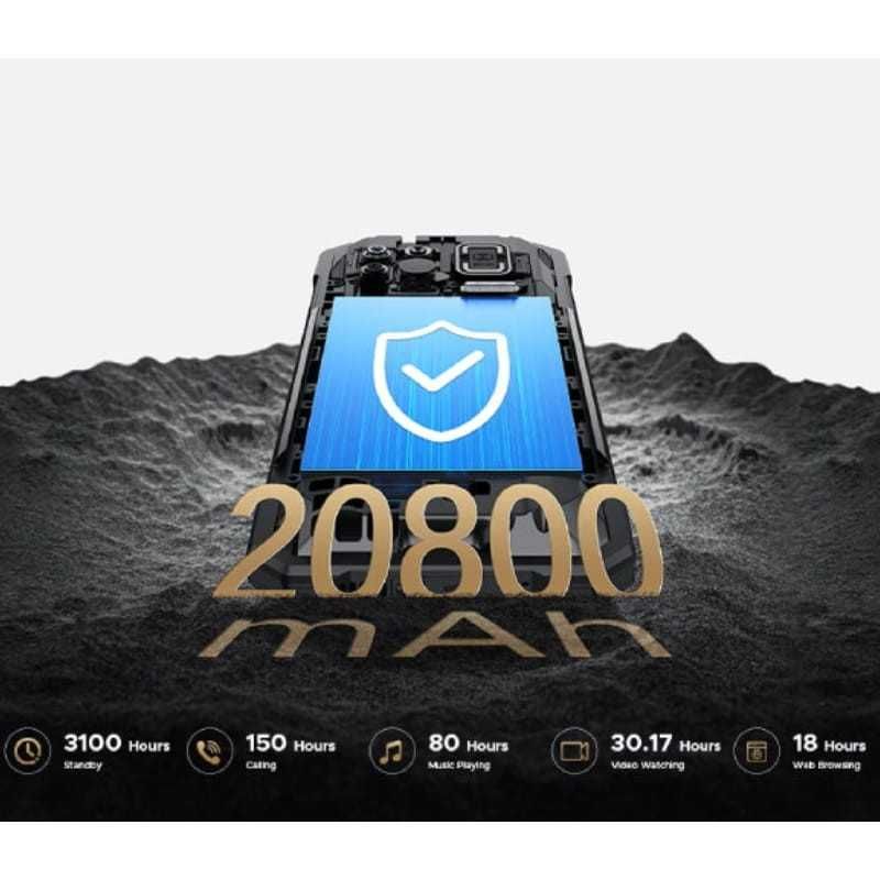 Doogee Fire 6 Max 8GB/256GB IP69K  20800mAh 2.6GHz Cam Termica