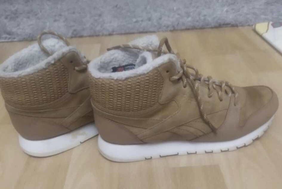 Кроссовки Reebok classic leather arctic boots зима-осень-весна