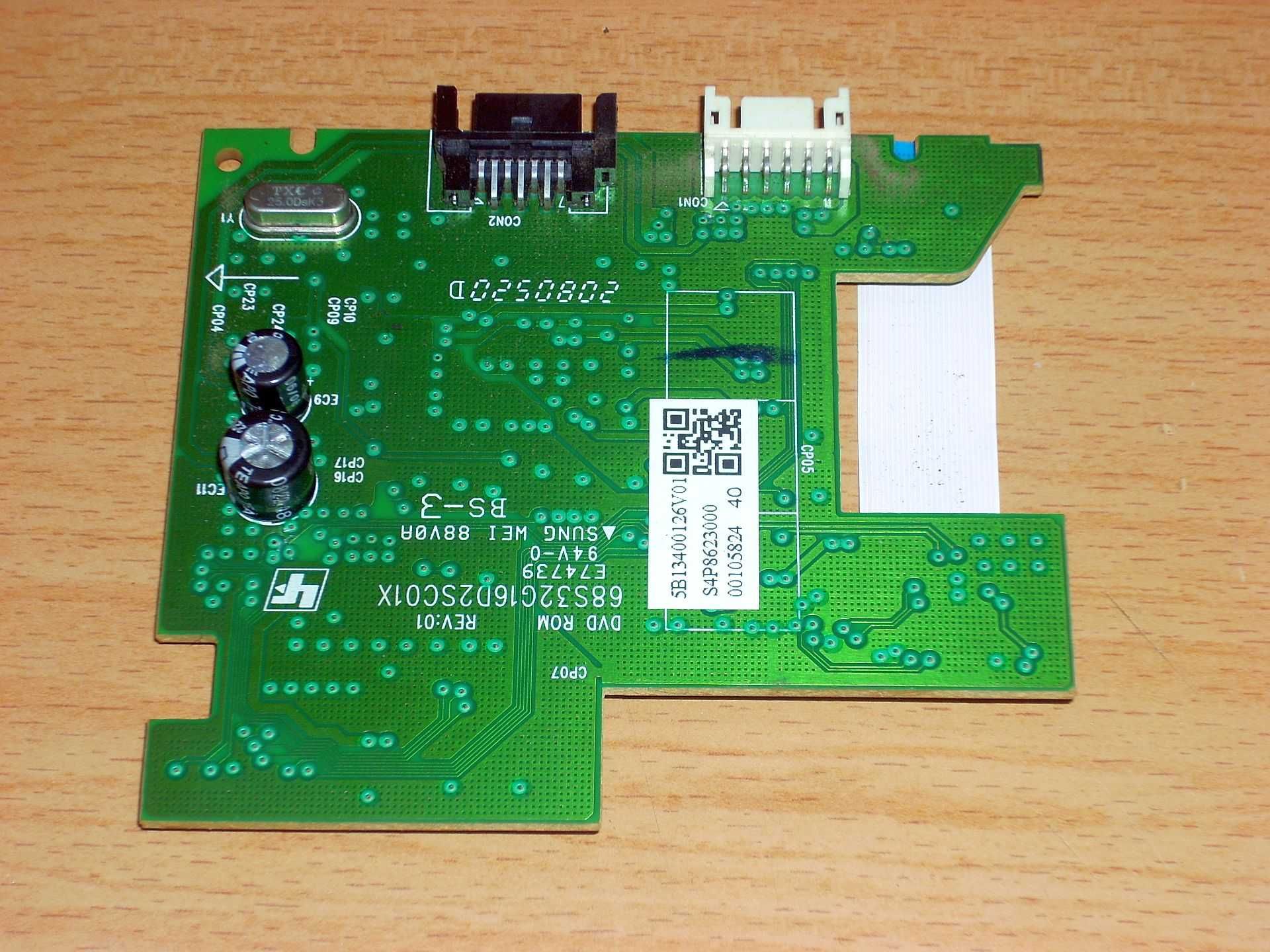 Płytka PCB/logika Lite-On DG-16D2S napędu do konsoli XBox 360 FAT