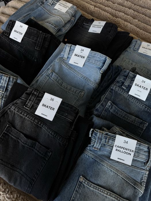 BERSHKA SKATER, жіночі скейтерські джинси бершка, bershka skater