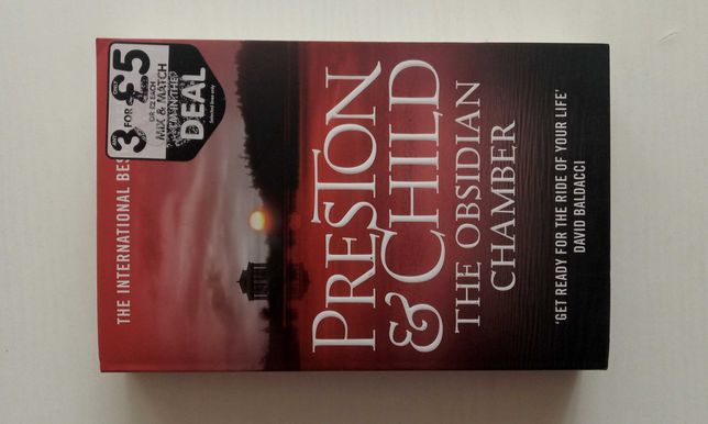 książka Preston Child- The Obsidian Chamber