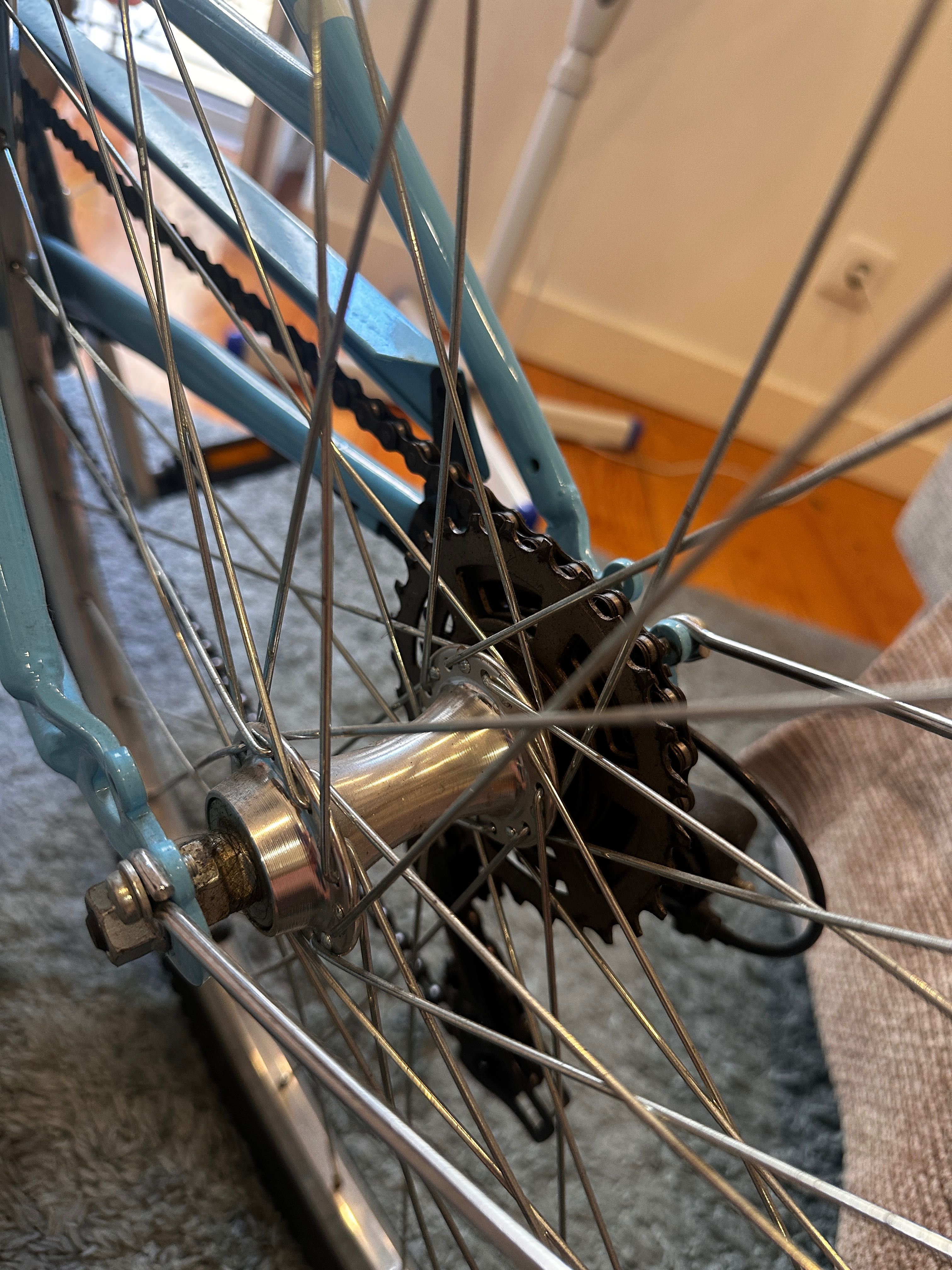 Bicicleta nova para passear