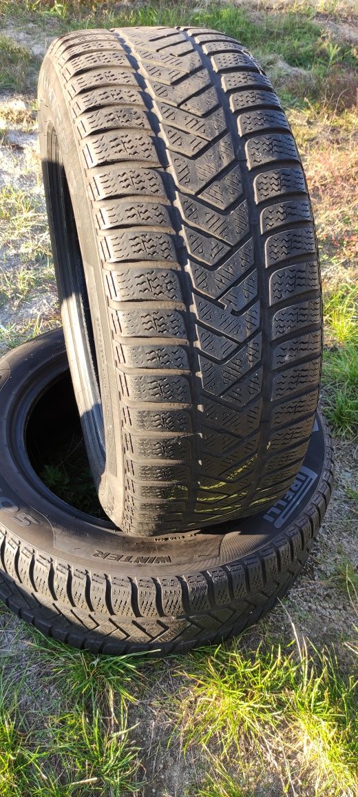 Opony zimowe z 2021r 5mm 235/55/17 Pirelli 7N wysyłka