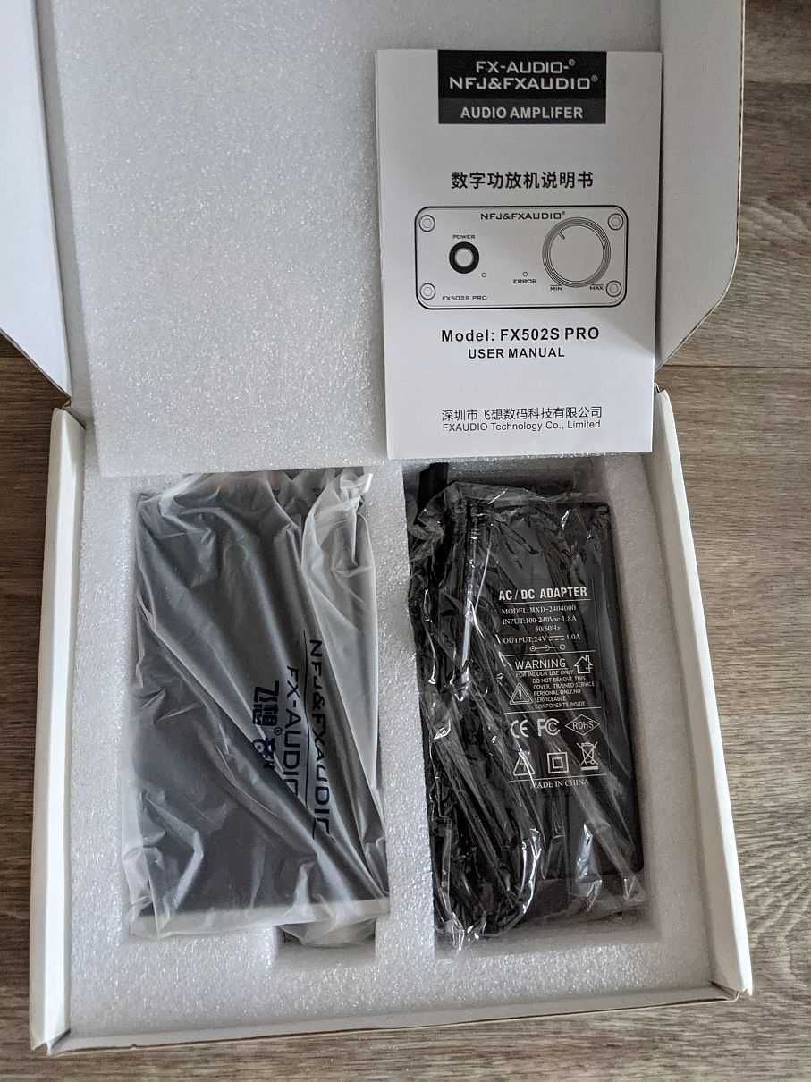 Аудиокомплект FXAUDIO (502s pro, tube-03, D01)