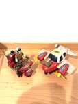 Mota policia e aviao - brinquedos vintage