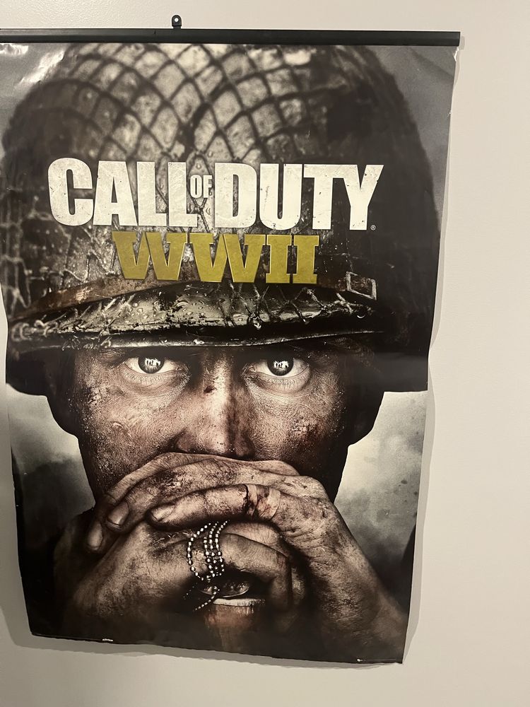 Poster Call of Duty 90/60. Com baguete p pendurar