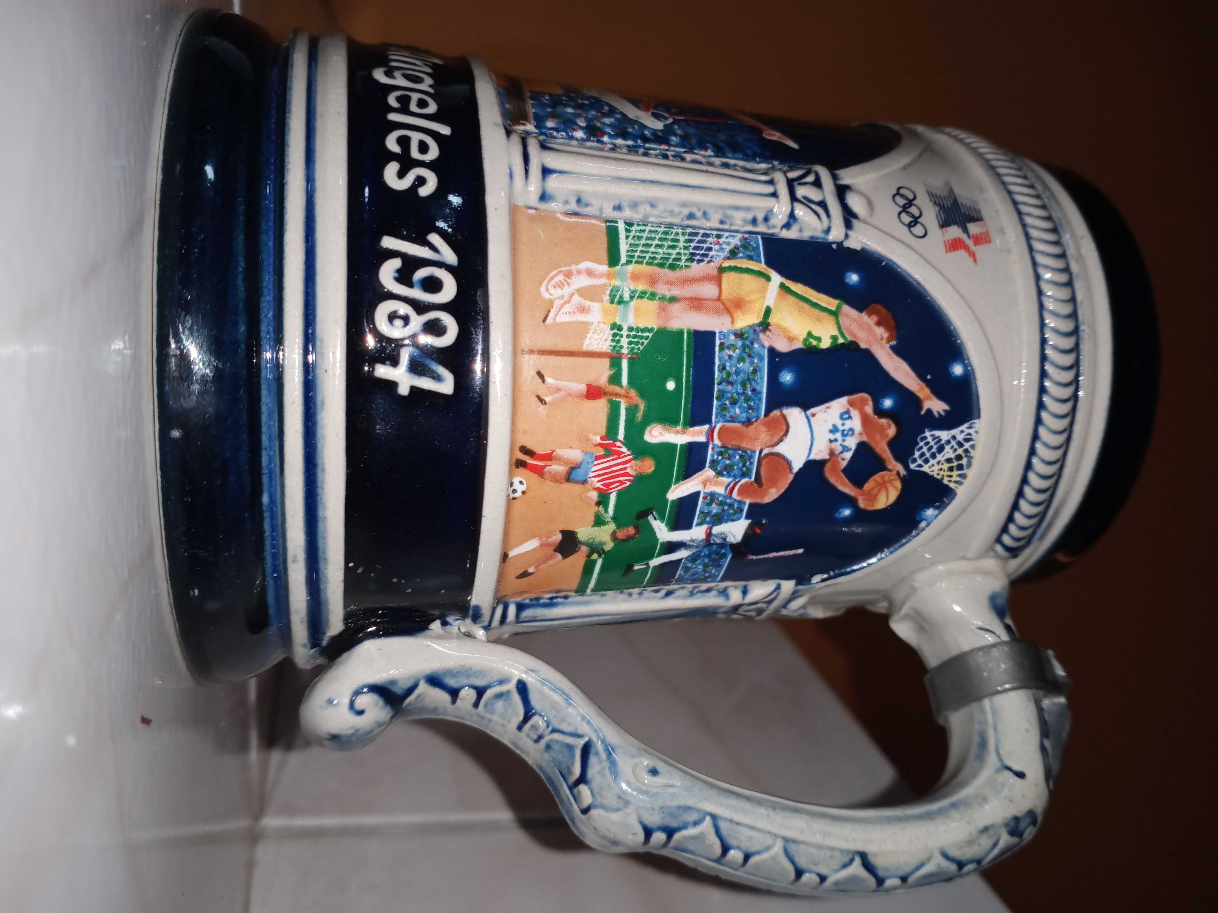 kolekcjonerski kufel Olimpiada Los Angeles 1984 limitowana edycja