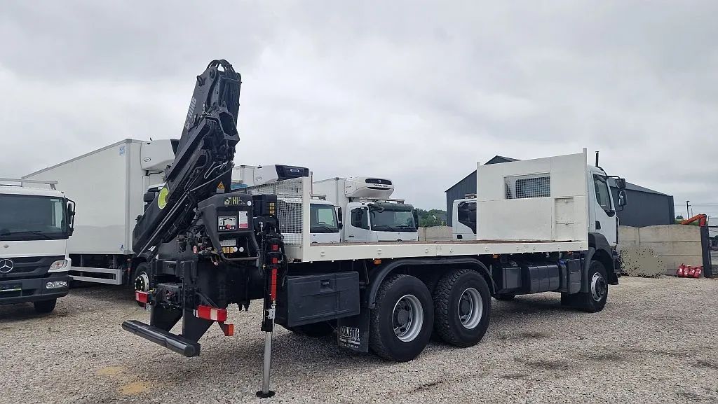 Renault Kerax 410DXI 6x4 HIAB 166 z Pilot  Klima HDS-6100kg