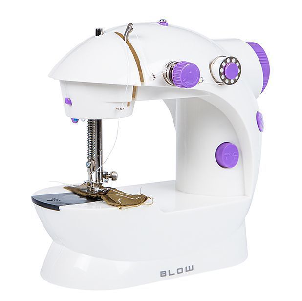 Przenośna mini maszyna do szycia na baterie podświetlenie BLOW SM-31