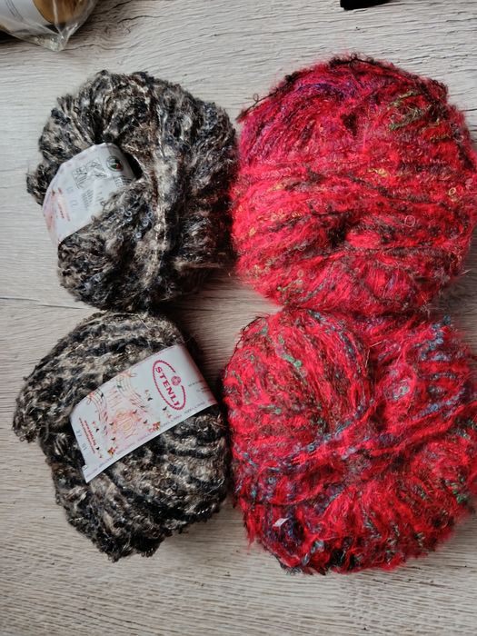 Wełna zestaw włóczek