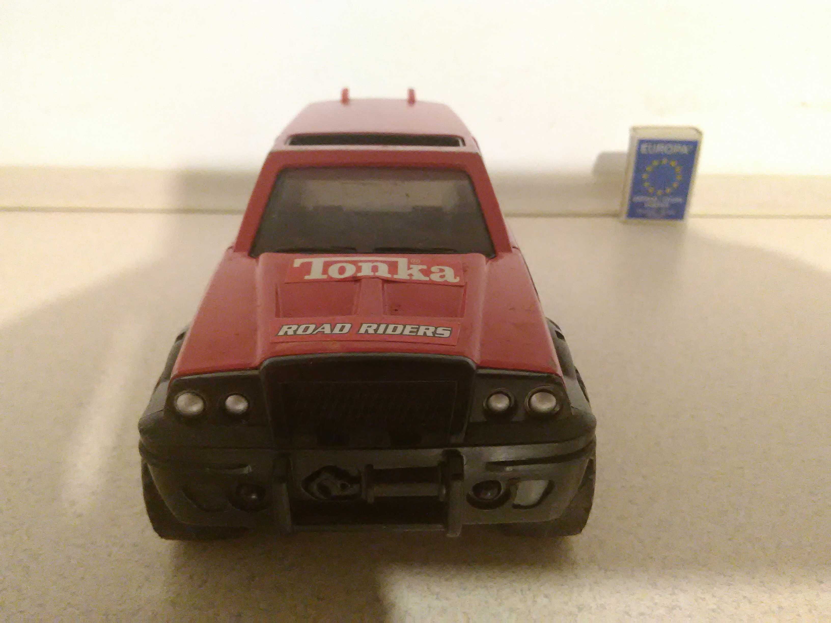 stara zabawka PRL blaszana Tonka Hasbro Jeep Off Road 4×4 pickup 1:24