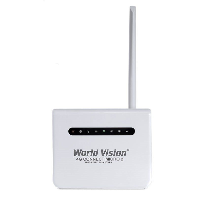 Комплект 4G Роутер World Vision Connect Micro 2 + антена панель MIMO