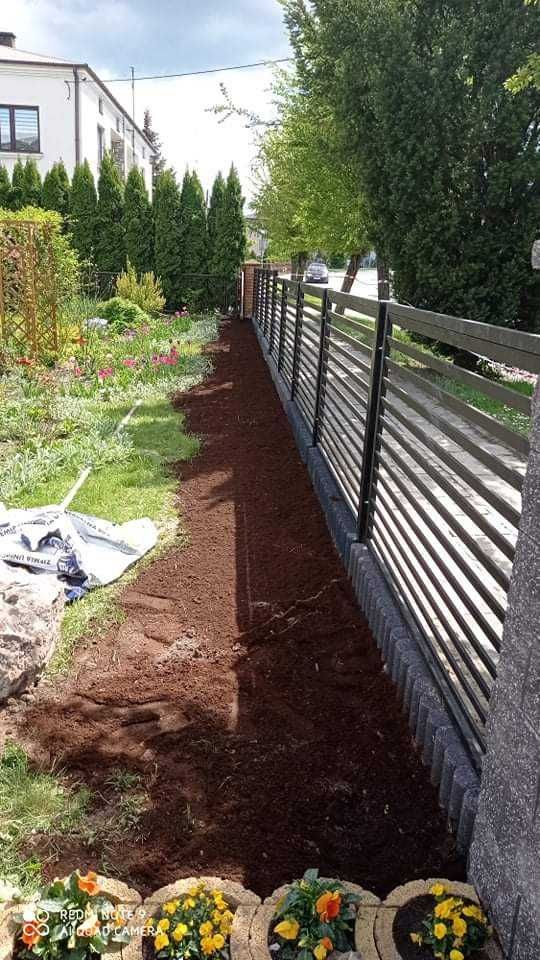 Montaż ogrodzeń panelowych, palisadowych, metalowych murowanych siatki