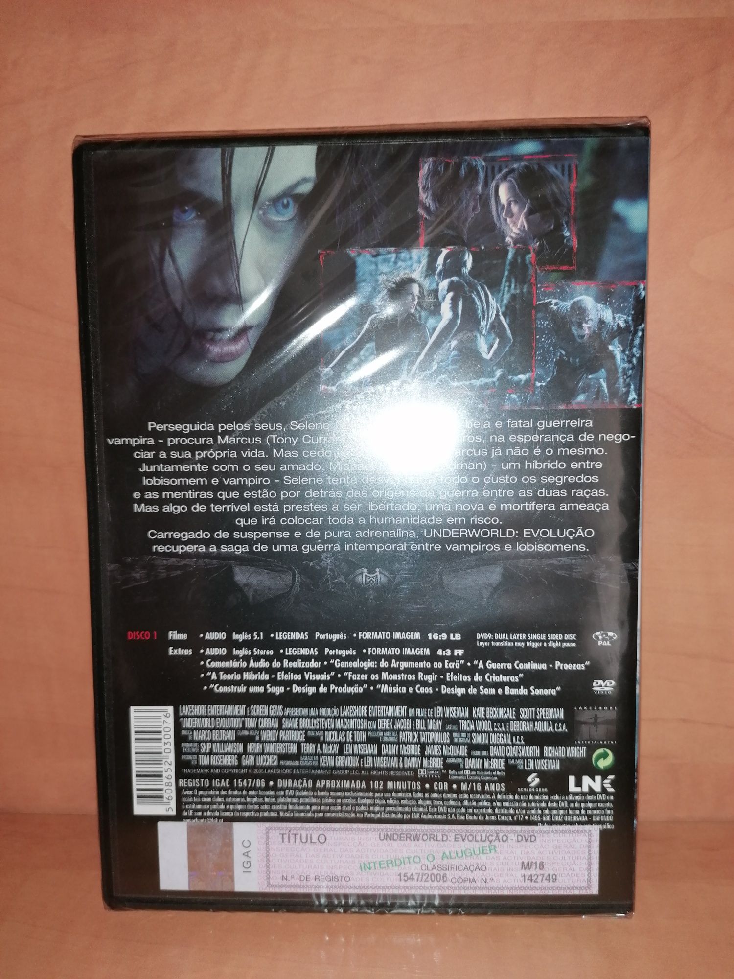 NOVO e SELADO DVD " Underworld - Evolução " 2006