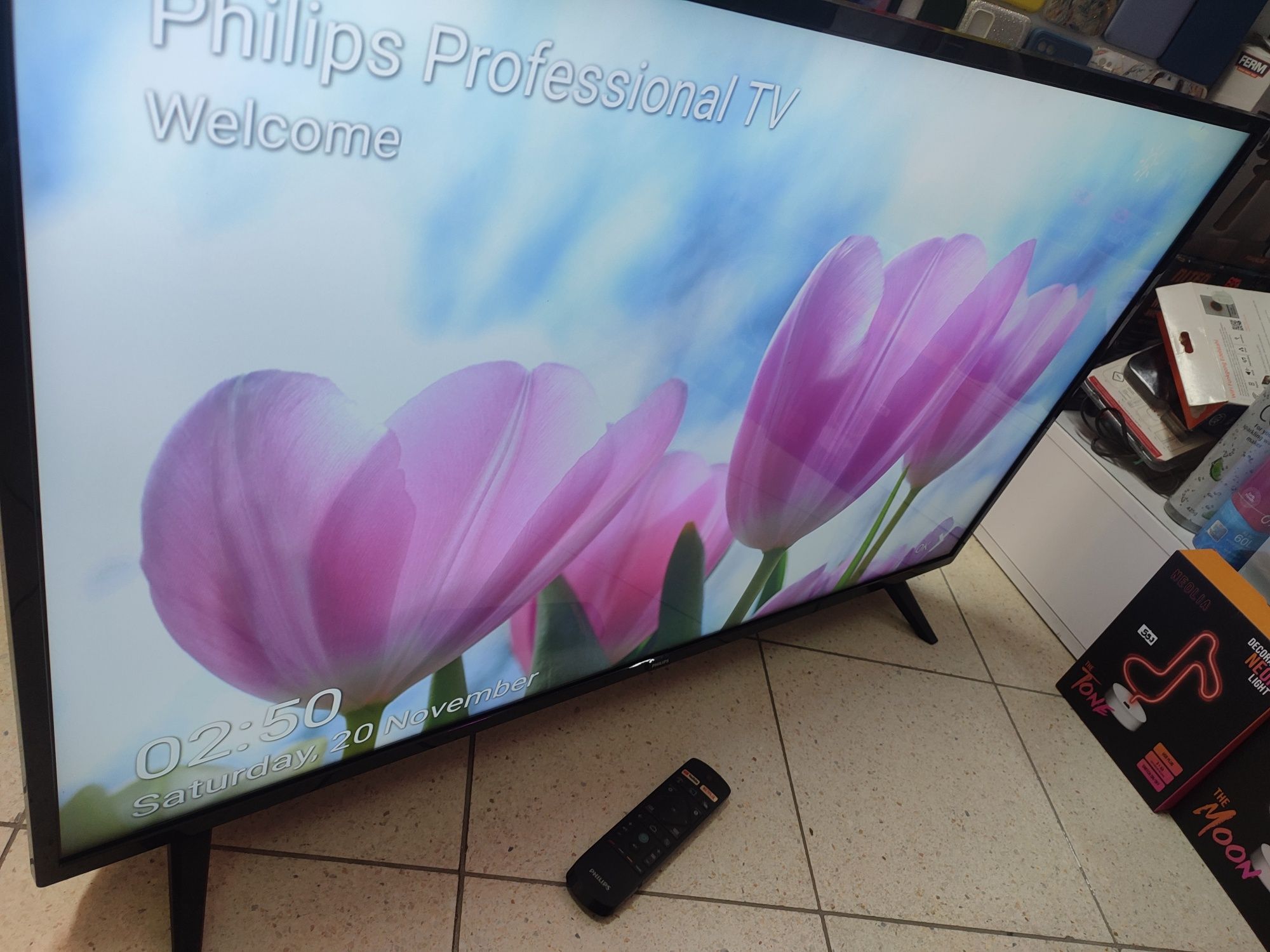 Telewizor Philips 43cale LED 4K ULTRA HD, Android, Netflix, Chromecast