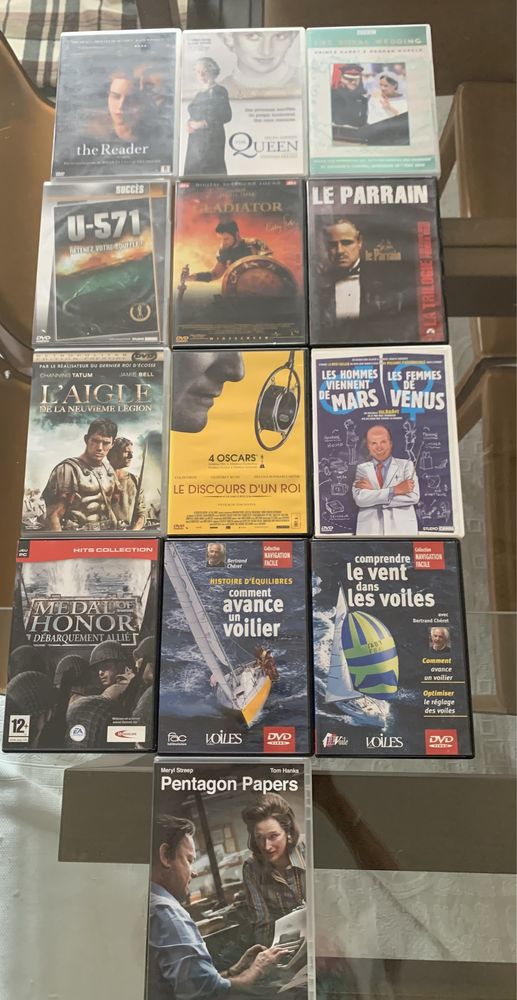 DVDs de filmes vários