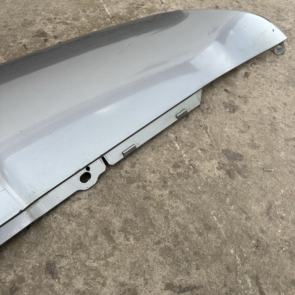 Спойлер bmw e60 дифузор заднього бампера бмв Е60 губа накладка вихлоп