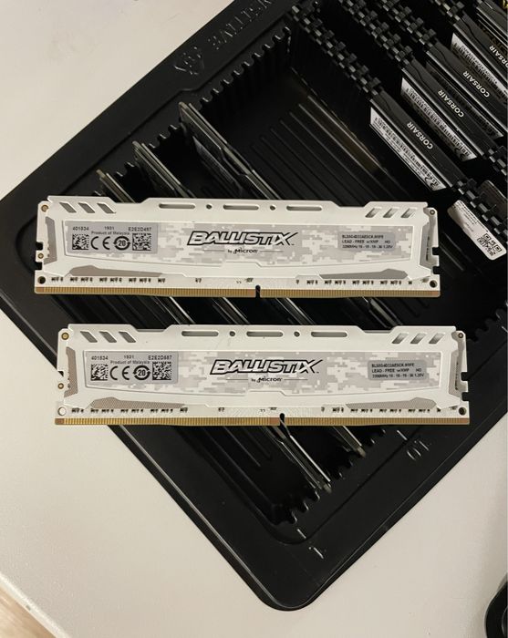 Ігрова оперативна пам’ять Ballistix Micron 16 ГБ (2×8 ГБ) DDR4 3200MHz