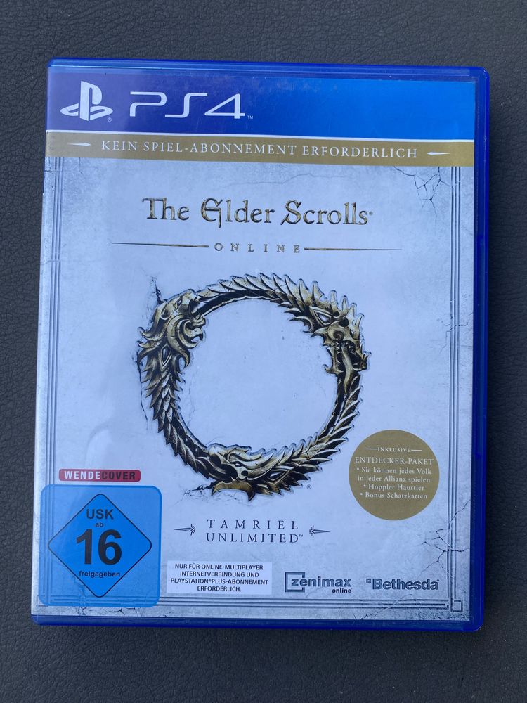 Gra The Elder Scrolls Online Tamriel unlimited PS4 Play Station ps4
