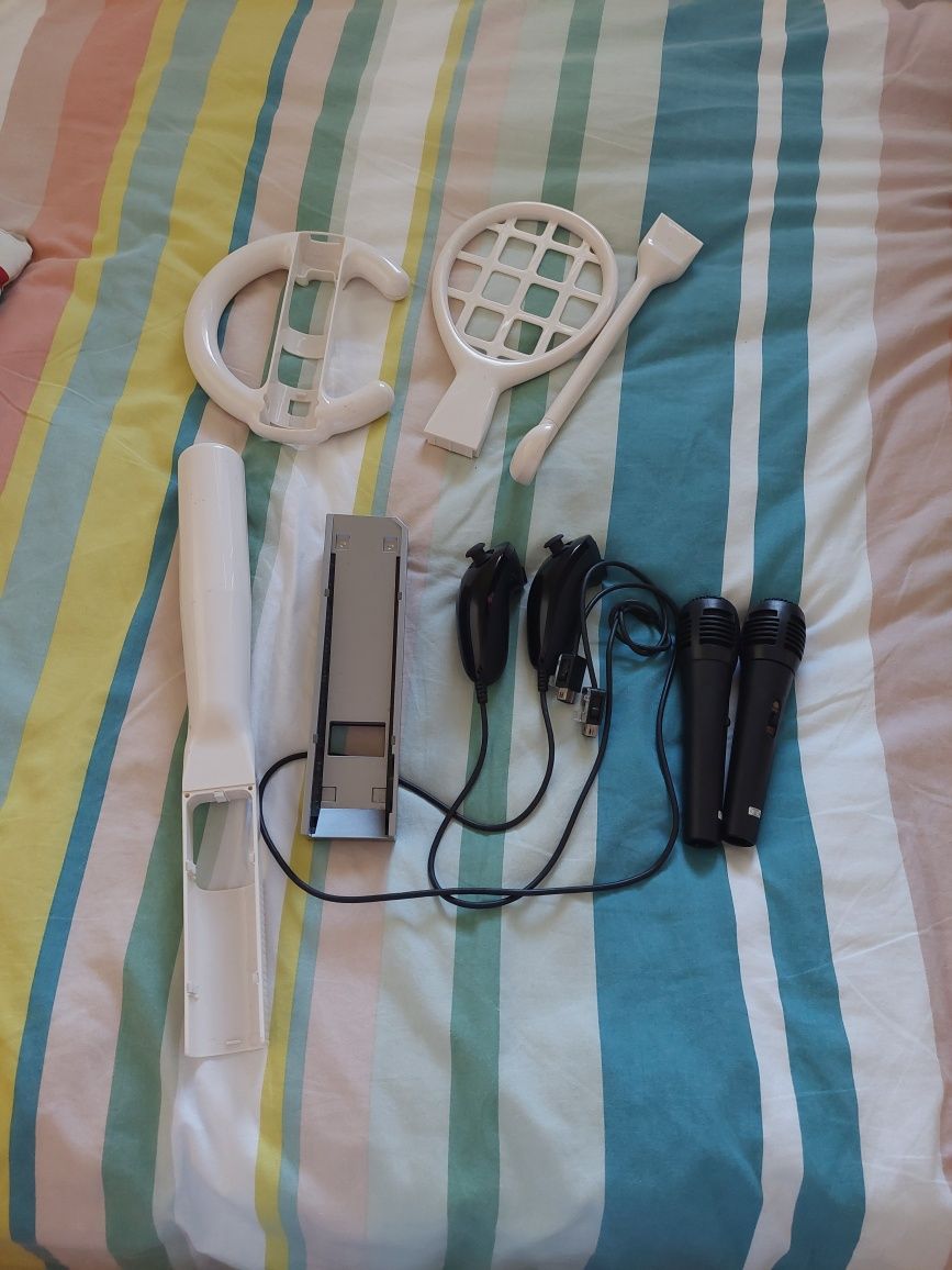 Consola Wii  com acessórios