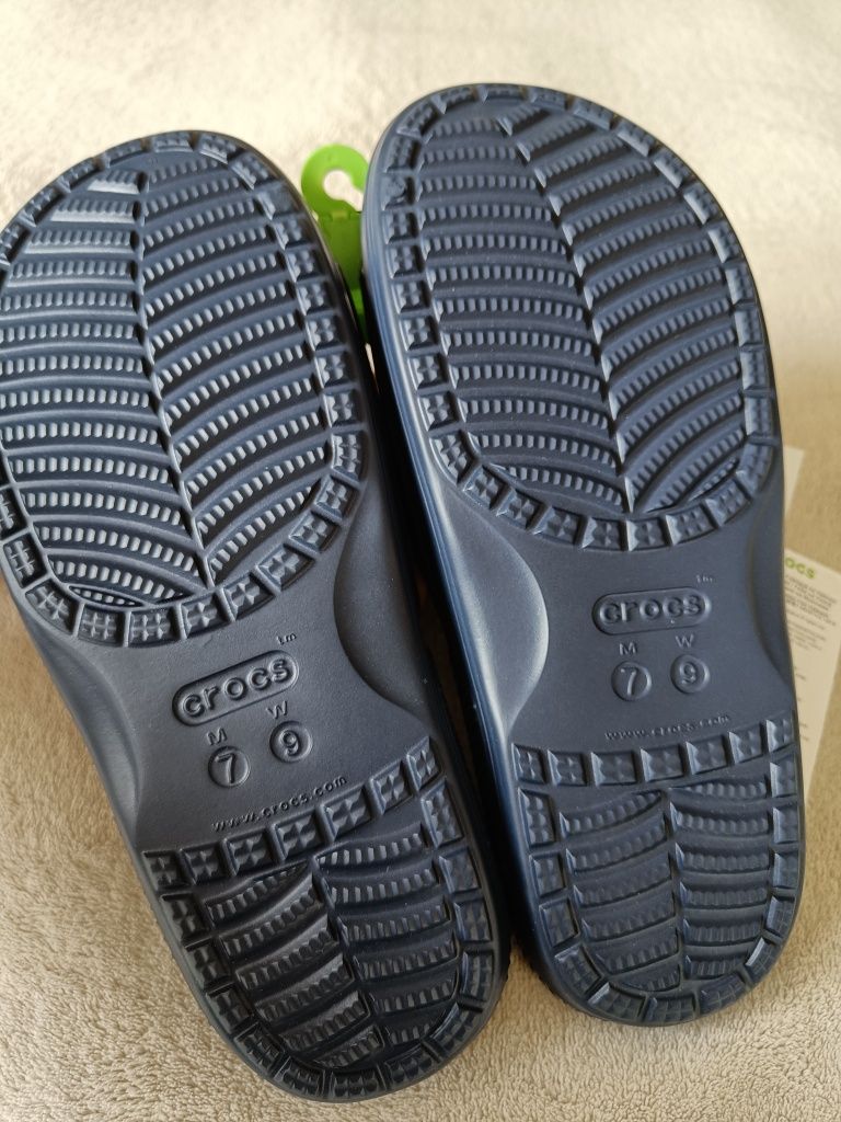 Klapki crocs granatowe 39-40, m7w9
