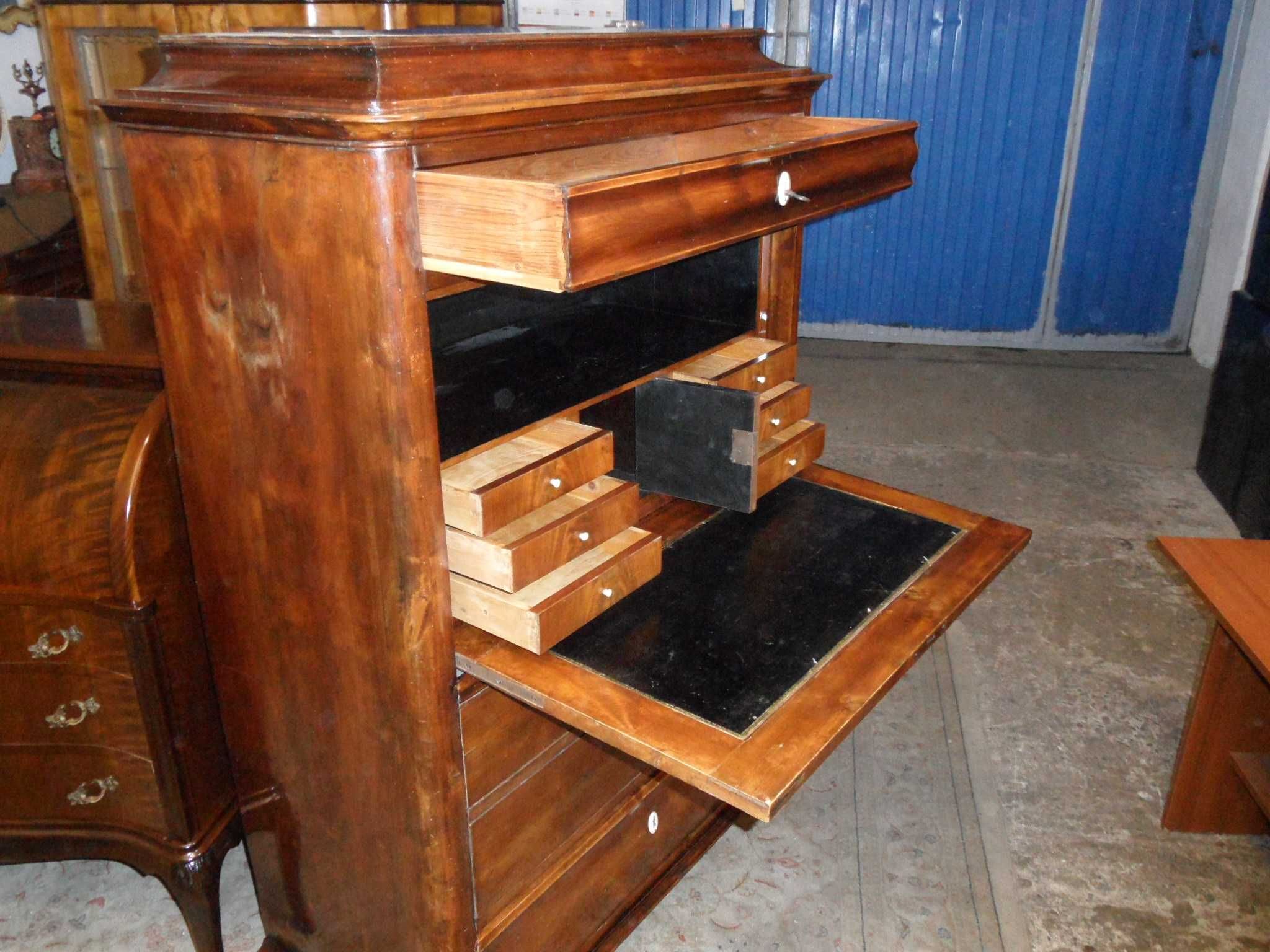 Oryginalna Sekretera Biedermeier Secesja  z Niemiec Obniżka 1100zł