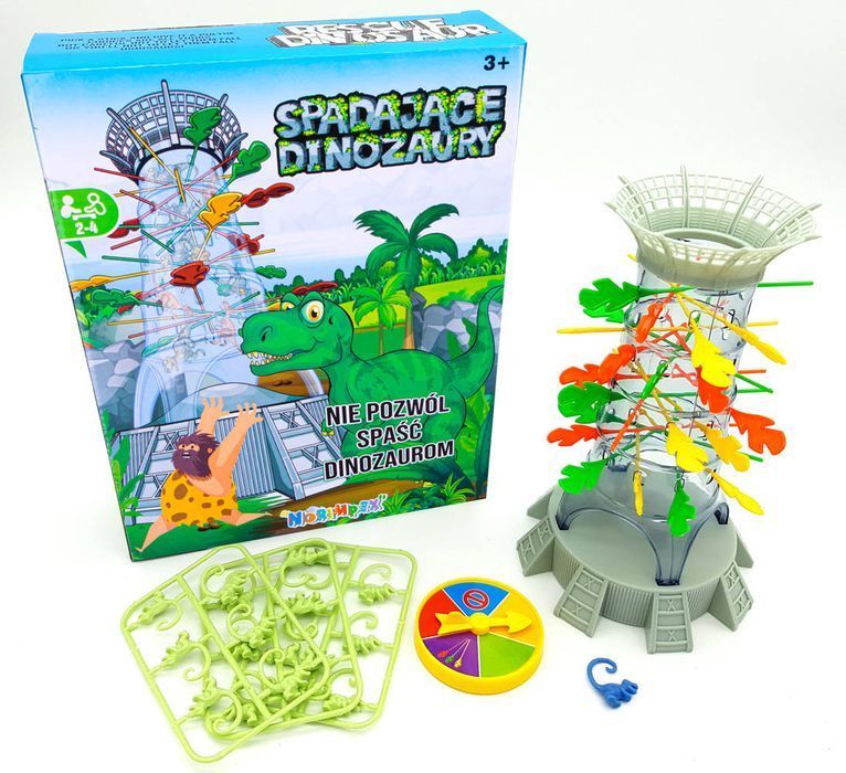 Gra Zręcznościowa Spadające Dinozaury Dino Małpki