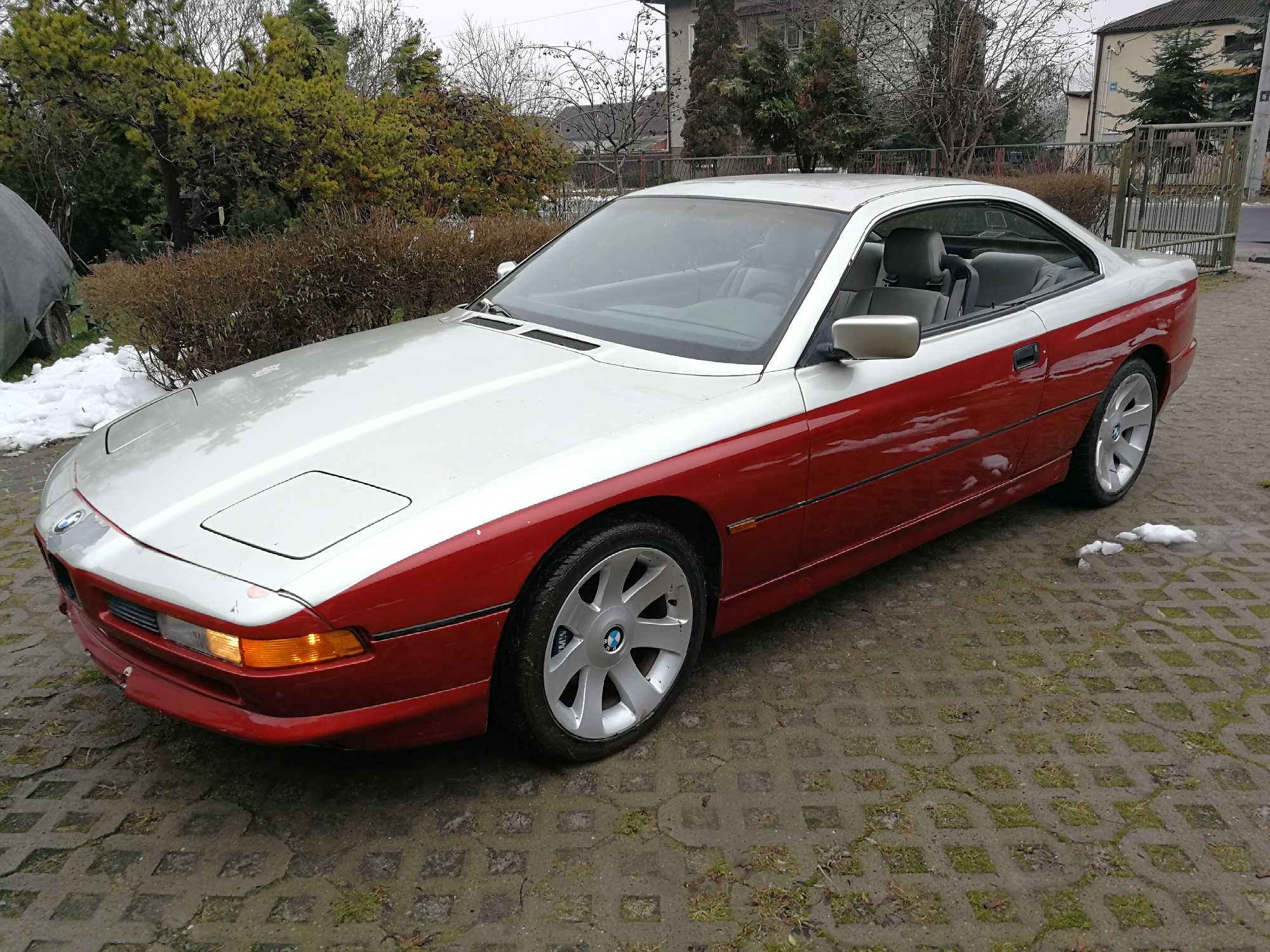 BMW E31 840, zamiana.