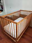 Berço de bebe em bom estado com Colchão semi-novo